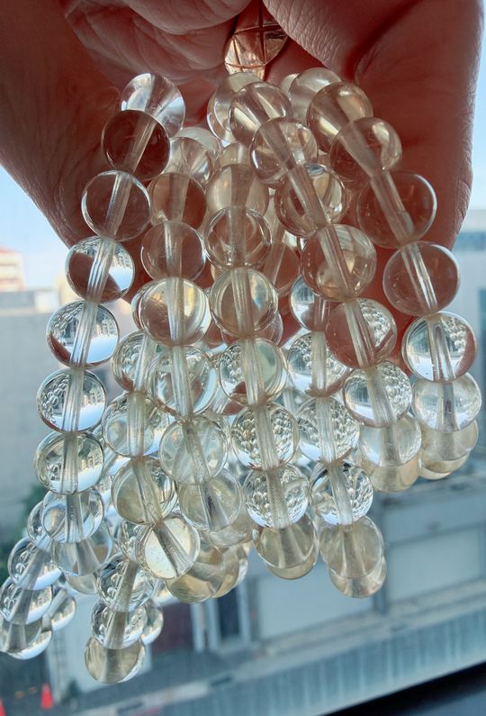 (8MM) 小高品全淨體天然黃水晶 251265-2 {預購+現貨}