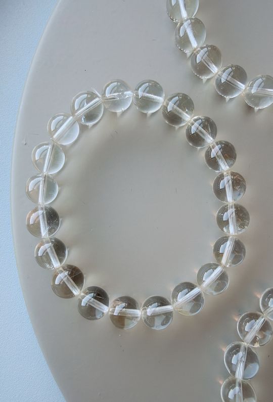 (9MM) 小高品全淨體天然黃水晶 251265-3 {預購+現貨}